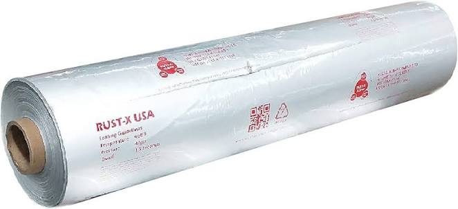 MIL-PRF-131 Class 1 Water-Vaporproof Greaseproof Flexible Heat-Sealable Foil Barrier Sheeting (Per Meter)