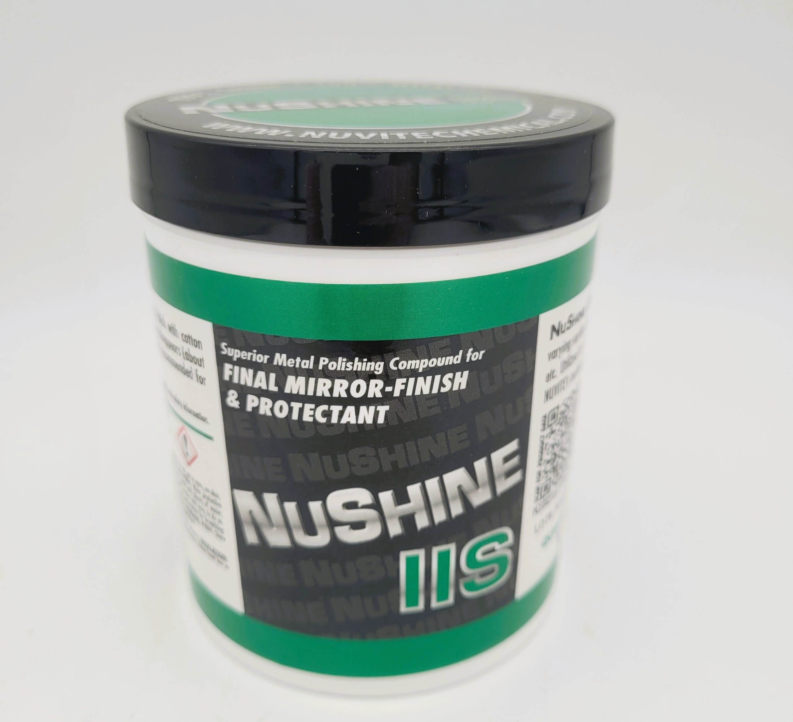 Nuvite Chemical Compounds NuShine II Grade S Final Mirror Finish Metal Polish (1 lb Jar)