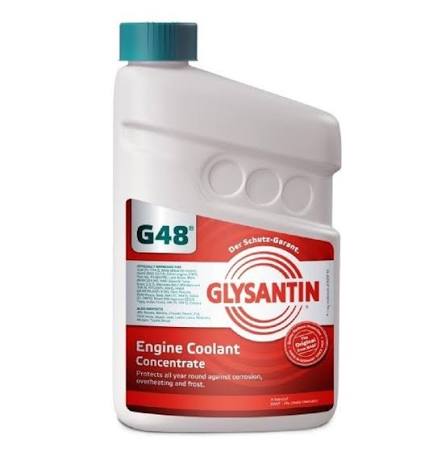 BASF Glysantin G48 Concentrated Premium-Grade Hybrid Engine Coolant (1 Litre Bottle)