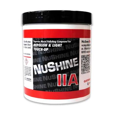 Nuvite Chemical Compounds NuShine II Grade A Re-Polishing & Light Touch-Up Metal Polish (1 lb Jar)