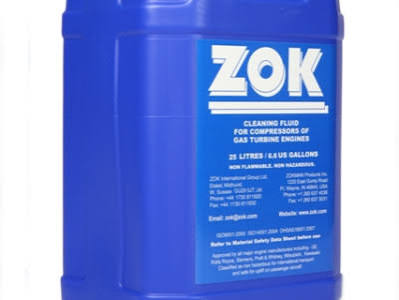 ZOK 27 Gas Turbine Compressor Cleaner Concentrate (25 Litre Pail)