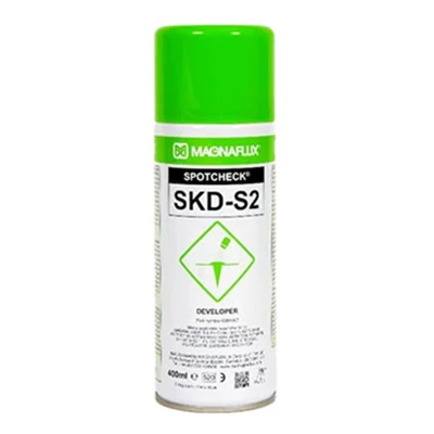 Magnaflux SKD-S2 Non-Aqueous NDT Dye Penetrant Developer (330ml Aerosol)